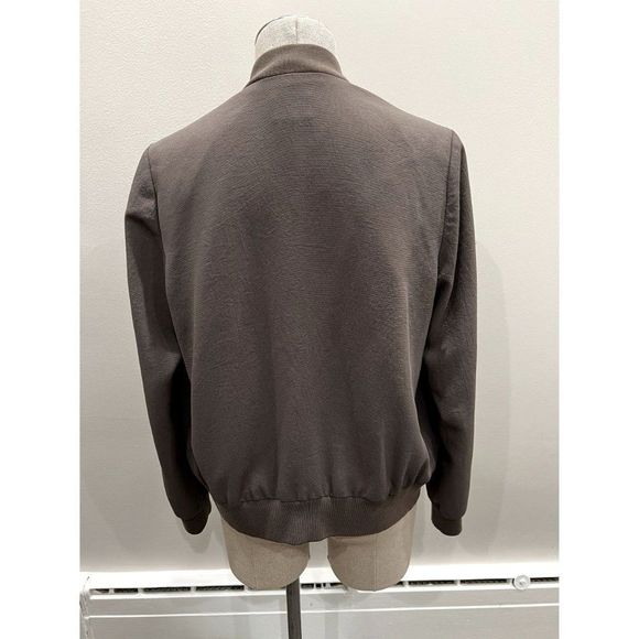 Aritzia Bomber Jacket in Dark Brown - Picture 4 of 6